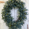 Lush Oval Olive Branch Wreath - TwoInspireYou