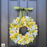 Sunny Delight Yellow Tulip Wreath - TwoInspireYou