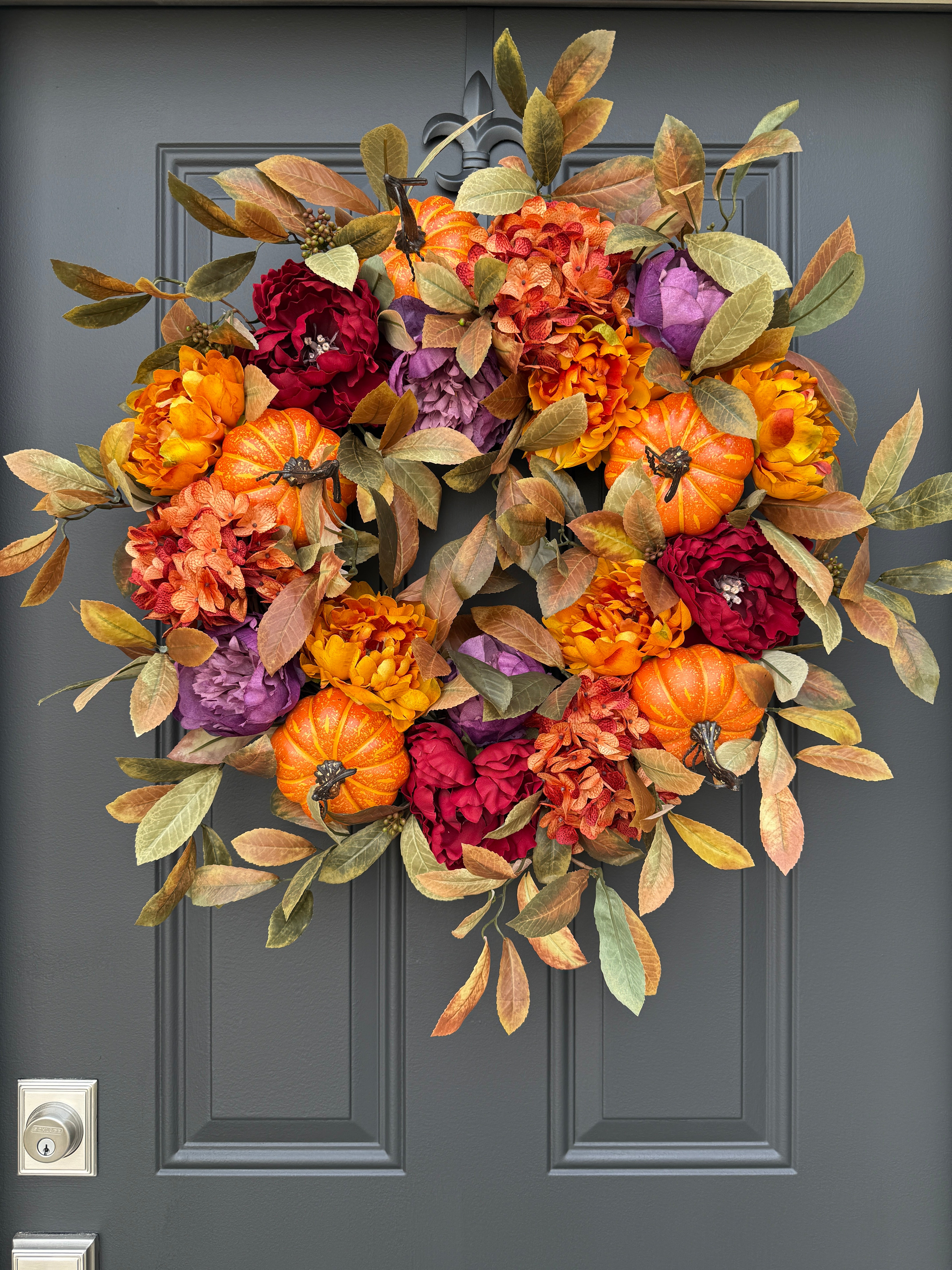 Harvesting the Fields - Front Door Wreath