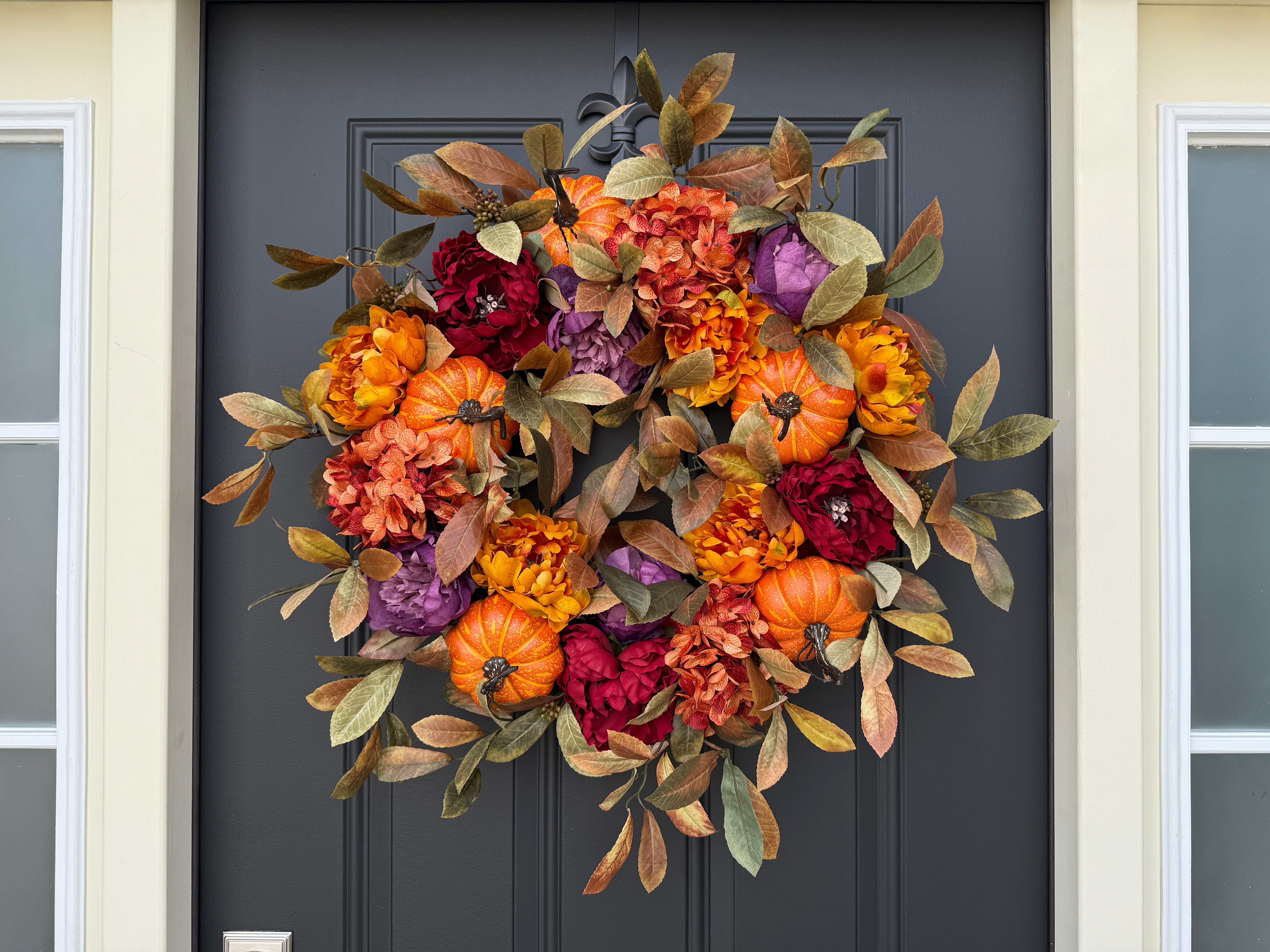 Harvesting the Fields - Front Door Wreath