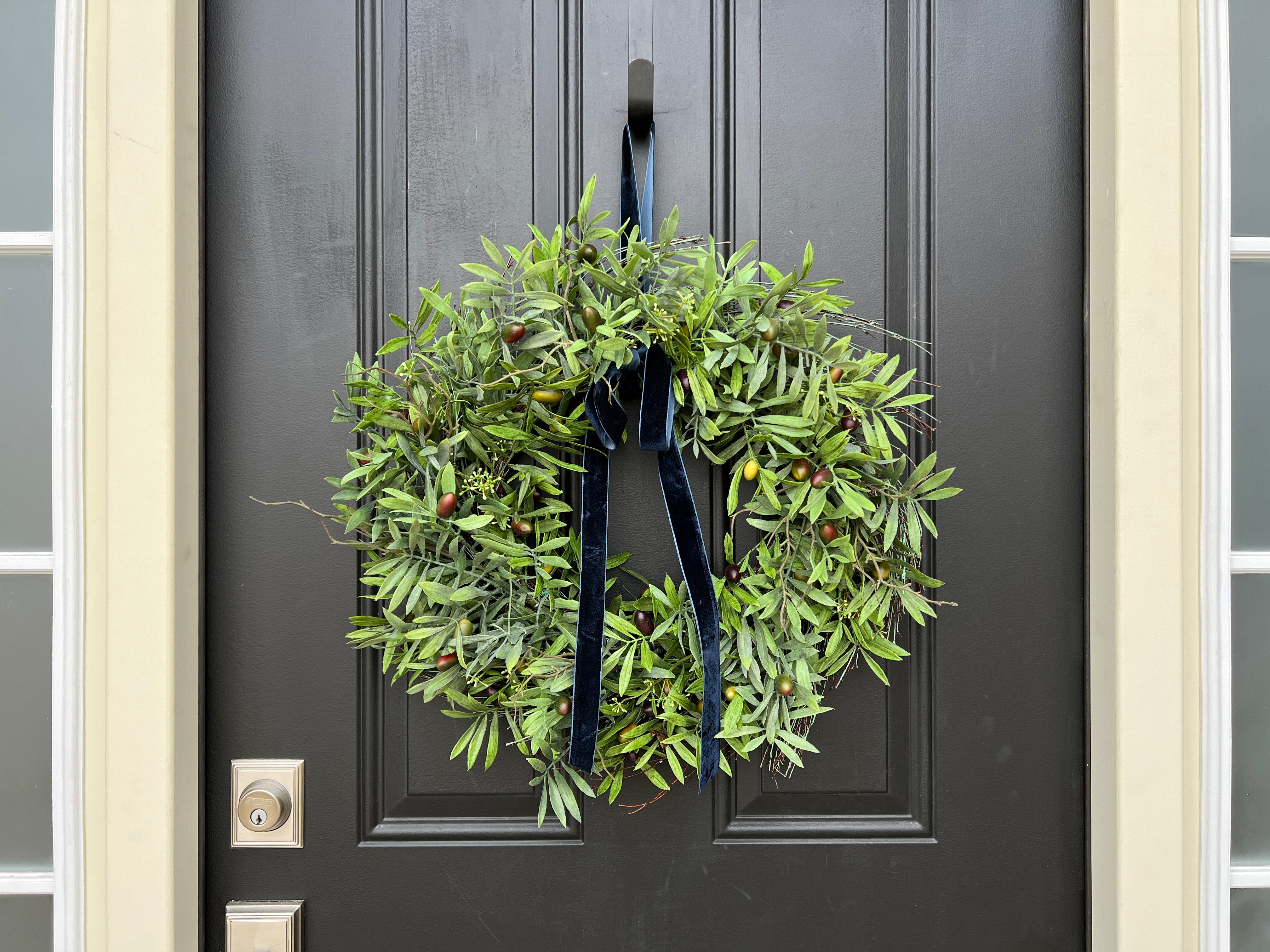 Mediterranean Olive Branch Wreath