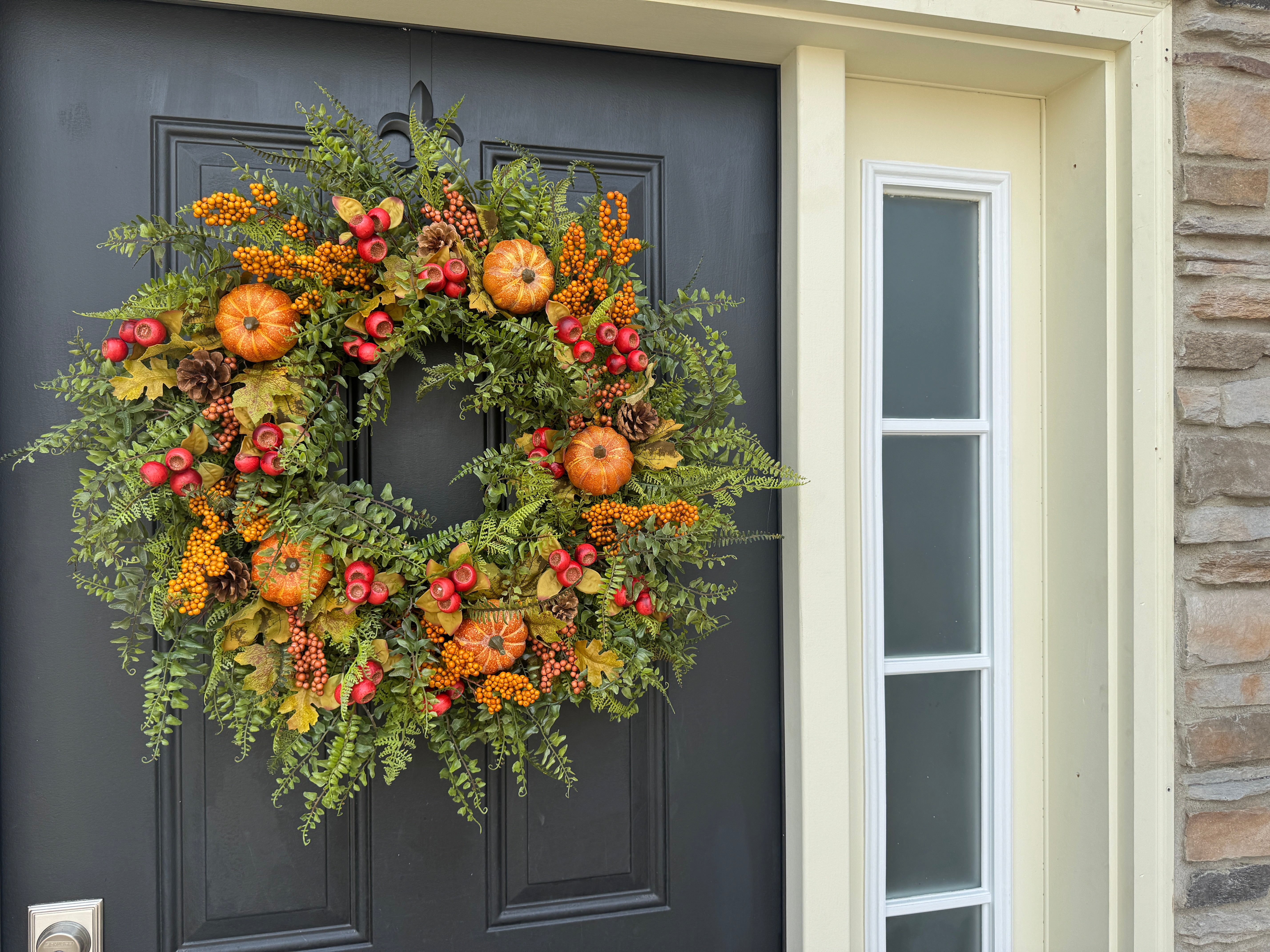 The Autumn Gatherings Wreath - TwoInspireYou