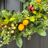Spring Lemon Wreath for Front Door - TwoInspireYou