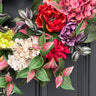 Secret Garden Wreath with Hydrangeas, Peonies and Dahlias - TwoInspireYou
