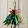 Christmas Bayleaf & Pine Bundle with Red Ribbon – Holiday Hanging Decor | - TwoInspireYou
