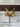 Gold Bay Leaf Hoop Wreath with Chocolate Velvet Ribbon | Window Decor - TwoInspireYou