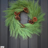 Natural Pine Wreath with Pinecones