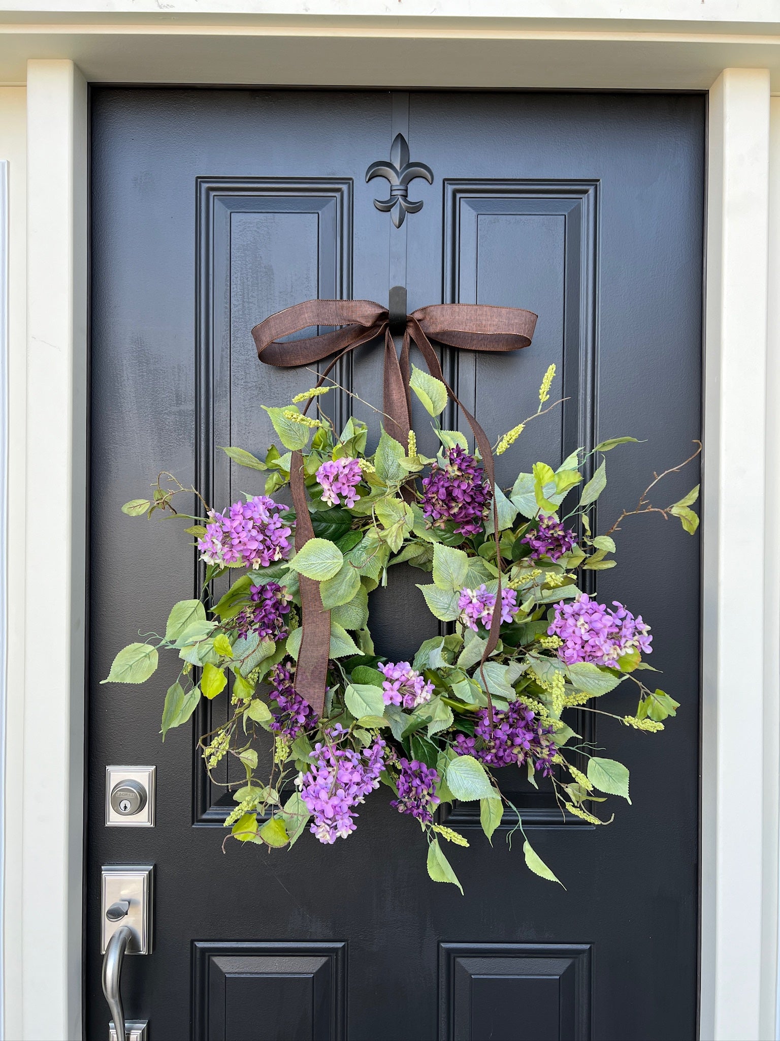 Wild Lilac Spring Wreath