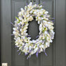 Easter Egg Door Decor - Tulip Wreath for Spring & Easter - TwoInspireYou