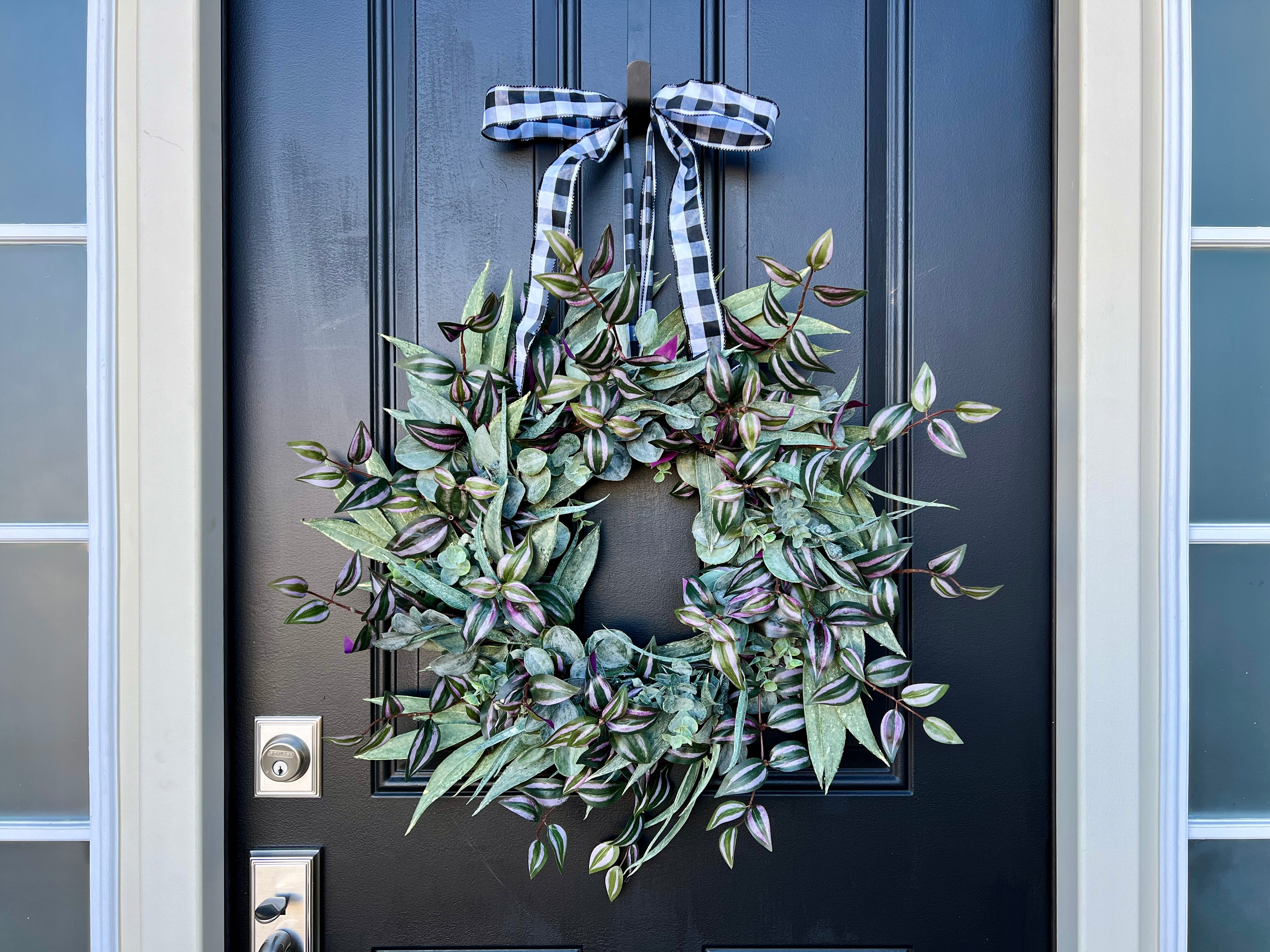 Spring Eucalyptus and Wandering Vine Wreath