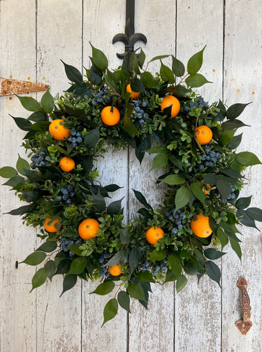 Fruitful Summer Wreath - TwoInspireYou