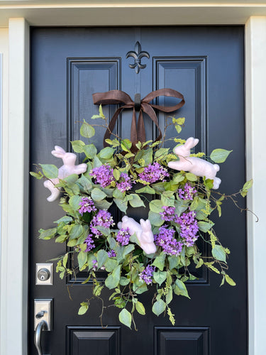 Hoppy Home Lavender Lilac Wreath - TwoInspireYou