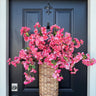 Pink Pop Cherry Blossom Spring Basket - TwoInspireYou