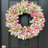 Serene Spring Tulip Wreath - TwoInspireYou