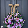 Pink Blended Peony Wreath for Valentine & Spring - TwoInspireYou