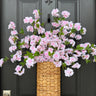 Pink Cherry Blossom Door Basket - TwoInspireYou
