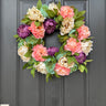 Peony Spring Wreaths for Front Door Outside - TwoInspireYou