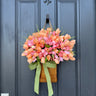 Spring Basket Full of Pink Tulips - Charming Baskets for Mother's Day Gift Giving - TwoInspireYou