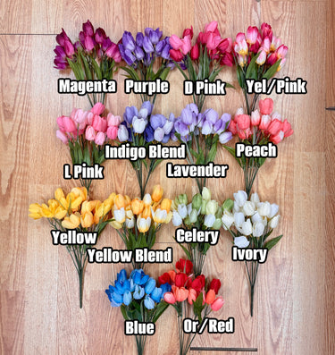 Spring Basket Full of Pink Tulips - Charming Baskets for Mother's Day Gift Giving - TwoInspireYou