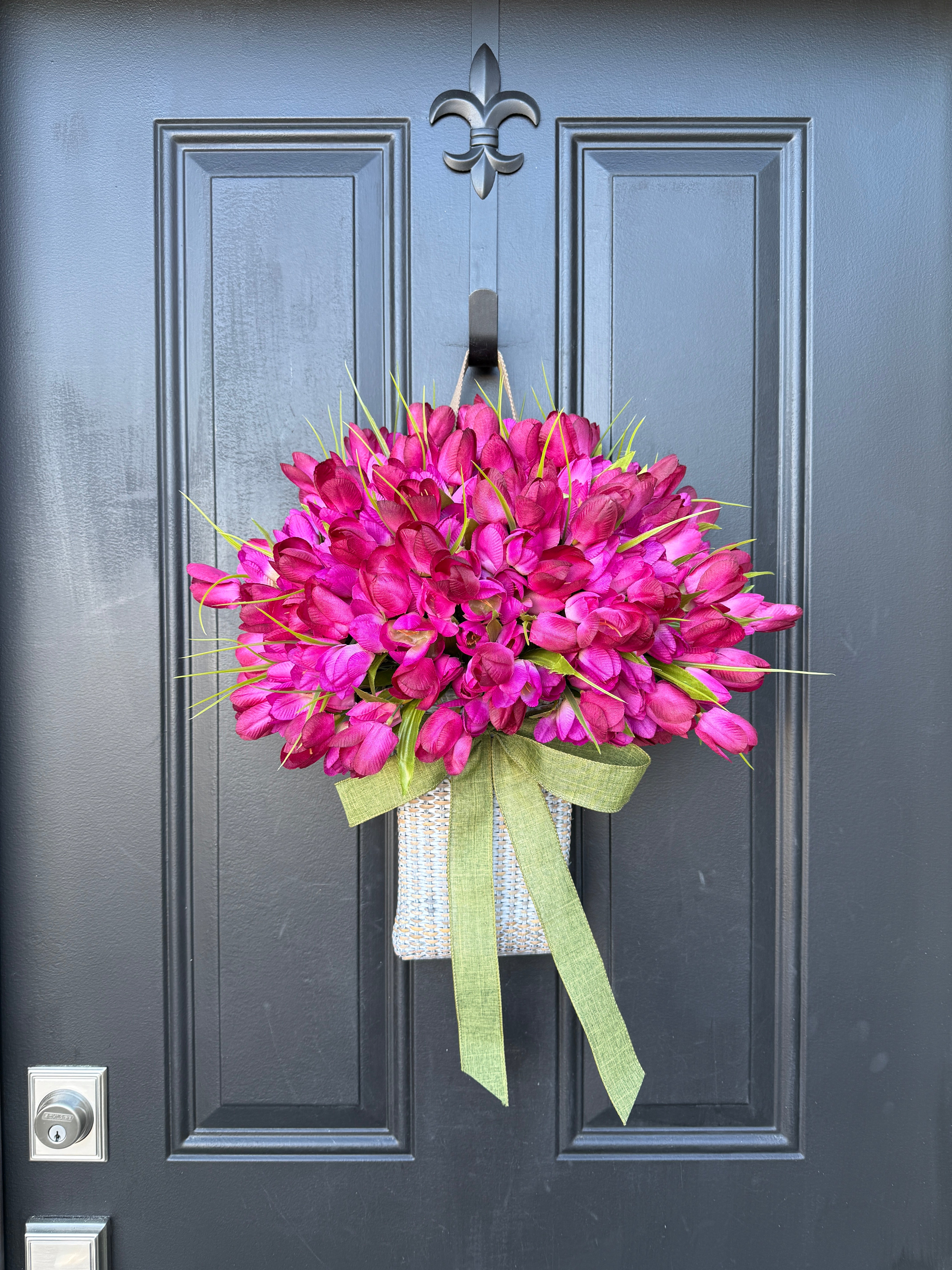 Tulip Basket for Spring & Mother's Day - Charming Baskets for Mother's Day Gift Giving