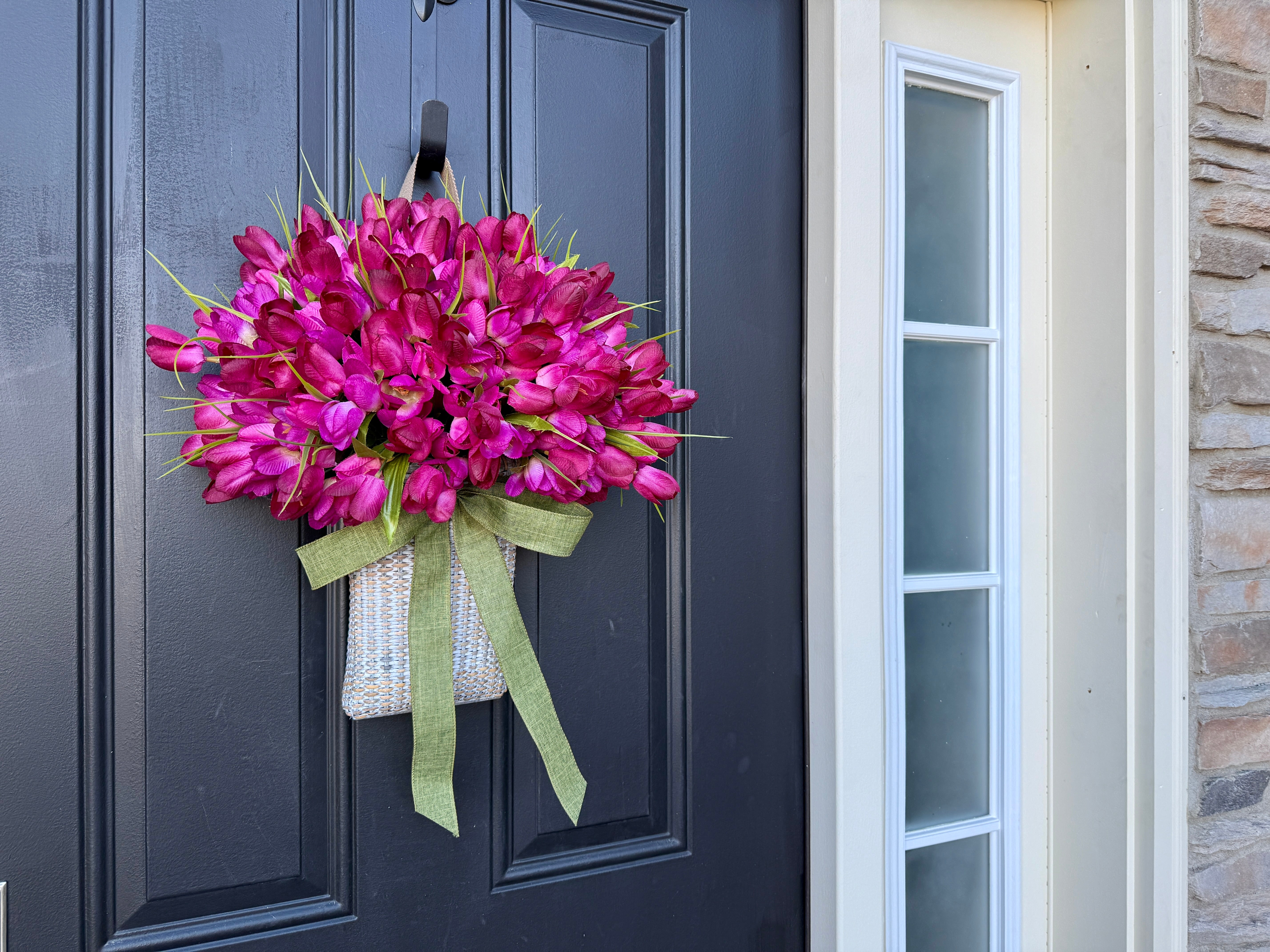 Tulip Basket for Spring & Mother's Day - Charming Baskets for Mother's Day Gift Giving