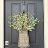Wildflower Basket - Spring Wildflowers for Front Door - TwoInspireYou