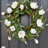 Classic Magnolia Wreath - TwoInspireYou