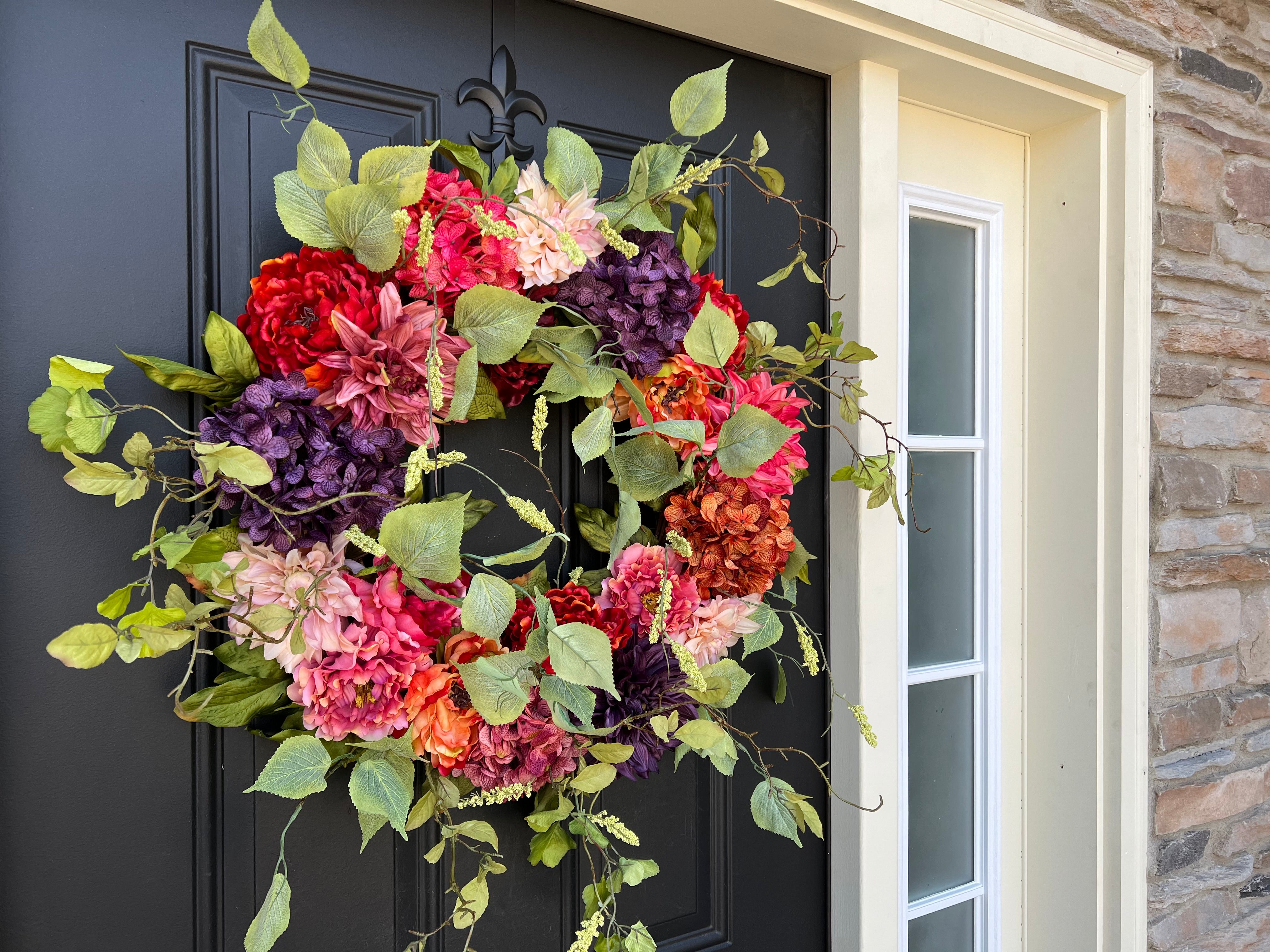 Summer Garden Delight Wreath