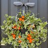 Summer Oranges Citrus Wreath - TwoInspireYou