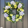 Summer Beach Cottage Purple Hydrangea Wreath - TwoInspireYou