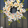 Summer White Orchid Wreath - TwoInspireYou