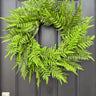 Year Round Fern Wreath - TwoInspireYou