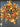 Fall Front Door Wreath with Fall Foliage and Orange Pods - TwoInspireYou