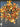 Fall Front Door Wreath with Fall Foliage and Orange Pods - TwoInspireYou