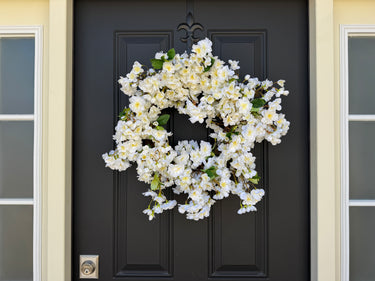 Spring Cherry Blossom Wreath