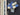 Blue and White Hydrangea Door Basket with Ribbon Accent - TwoInspireYou