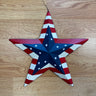 Summer Patriotic Boxwood Wreath with Star - TwoInspireYou