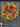 Bright Summer Floral Wreath for Front Door – Red Poppy, Yellow Craspedia & Orange Marigold