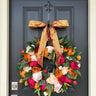 Rich Fall Peony Wreath - TwoInspireYou