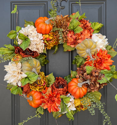 The Great Pumpkin Wreath - TwoInspireYou