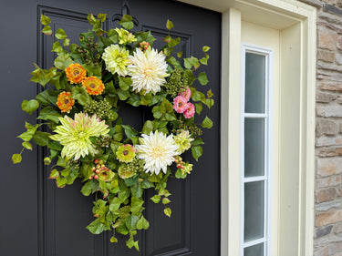 Dahlia & Ivy Summer Front Door Wreath