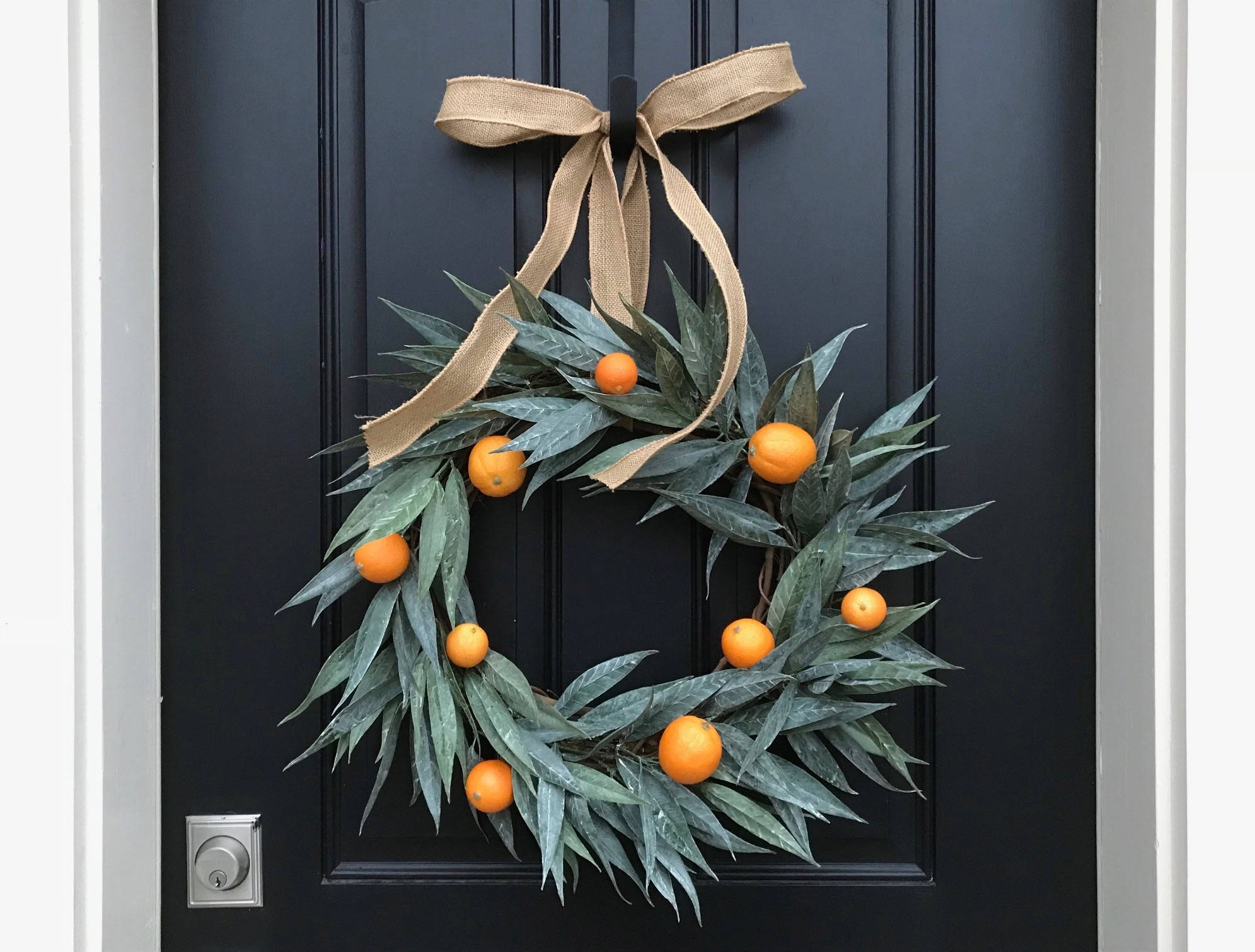 Citrus Bay Leaf Wreath - TwoInspireYou