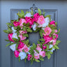 Pink and White Peony Wreath