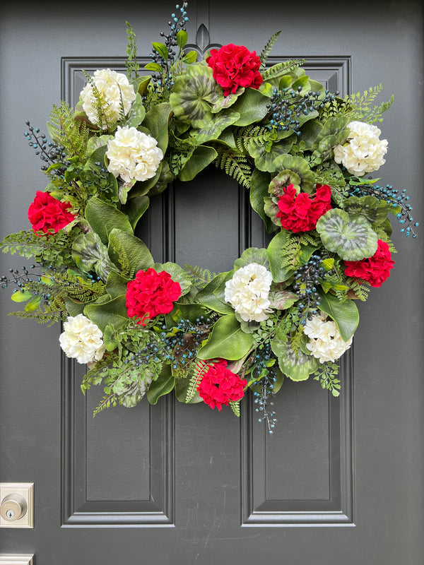 Home Decor | Americana Wreath - TwoInspireYou