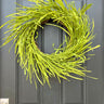 Grassy Green Wreath for Door