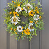 Summer on the Farm Sunflower Wreath - TwoInspireYou