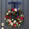 All-American Peony Wreath - TwoInspireYou
