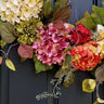 Endless Summer Blooms Wreath with Hydrangeas, Peonies and Dahlias - TwoInspireYou