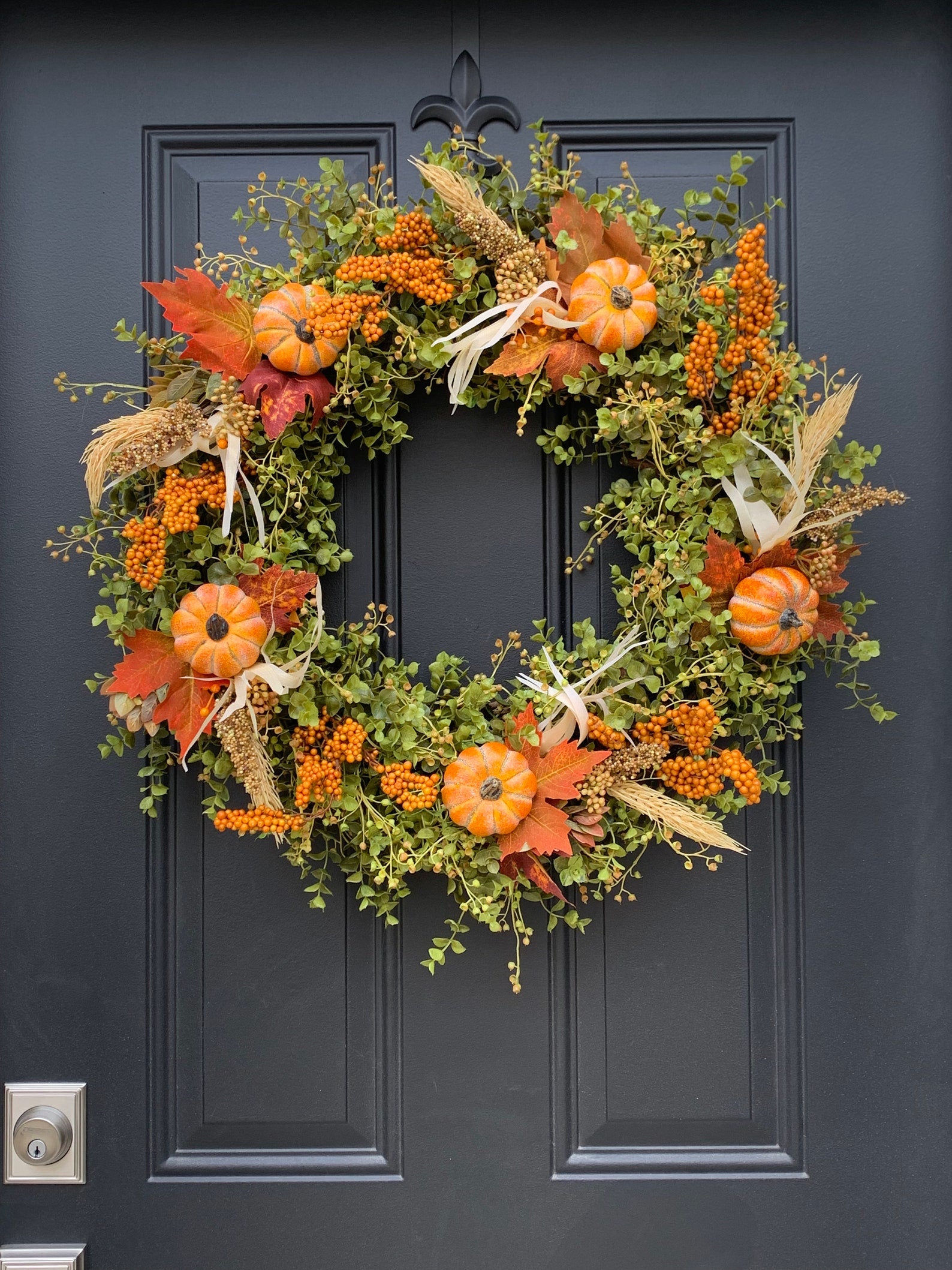 Harvest Fall Eucalyptus Wreath