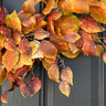 Fall Foliage Wreath - TwoInspireYou